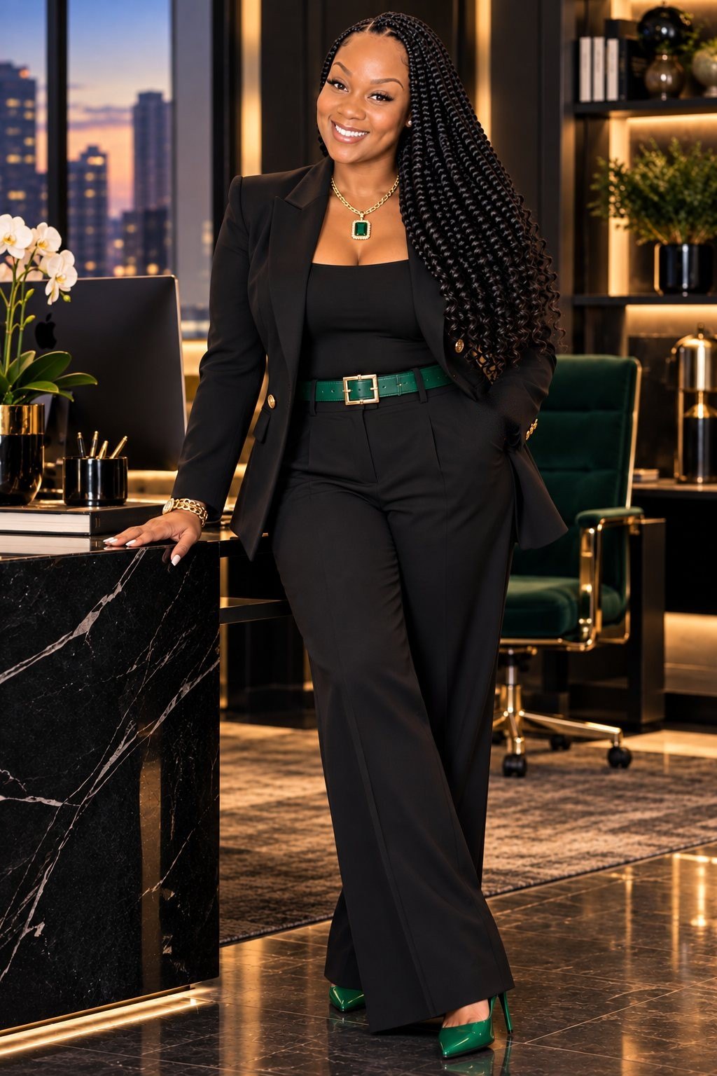Nyisha Walton in her office